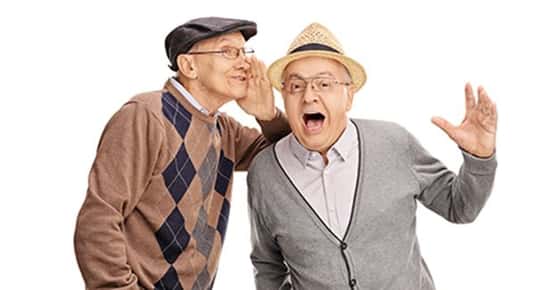 Image of two old men wearing glasses.