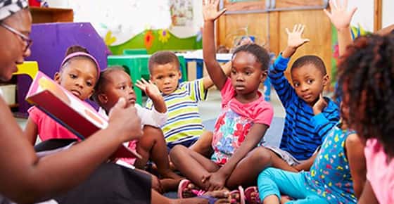 Image of kids at school.